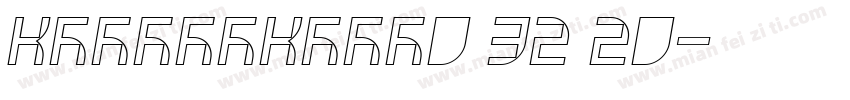 KSOENJKXMS0 32 20字体转换